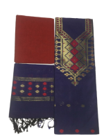 THREE PIECE/কটন জামদানী থ্রি-পিস24M-24